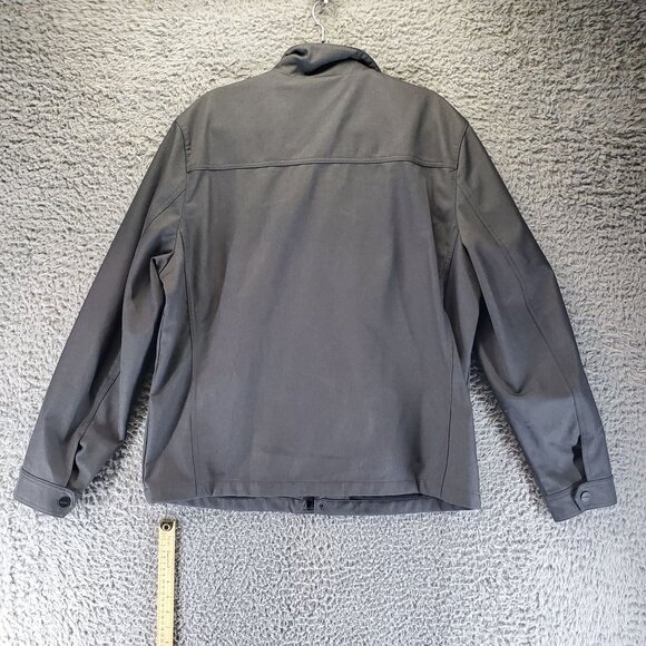 Murano Jacket Men XL Charcoal Gray Front Pocket Design Tech Jacket - Picture 8 of 9